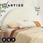 Artiss Bed Frame Headboard Double Queen King Size Bedhead - GREI White