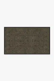 90' x 150' | Machine Washable Runner Rug | Kid & Pet Friendly | Indoor Rug | Bluebell Soft Black Rug by Morris & Co. | Ruggable