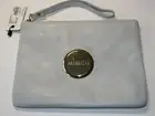 Mimco Medium 'Lovely' Pouch Smoke & Gold BNWT RRP $99 BRAND NEW Leather Wallet
