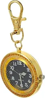 [Gatuida] 2 pcs Smooth Fashionable Modern Alloy Mens Classic Children Rhinestone Fob Clasp Big Chain Pocket Elderly for Womens Lobster with Portable Vintage Watch Kids Diamond Number Pink