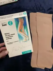 juzo compression stockings 20-30 open toe Calf High