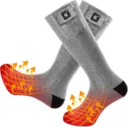 Upgraded Rechargeable Electric Heated Socks,7.4V 2200mAh Battery Powered Cold...