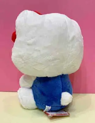 【震撼精品百貨】Hello Kitty 凱蒂貓 三麗鷗 KITTY 絨毛娃娃-45周年限定版(附時鐘)#37226 震撼日式精品百貨