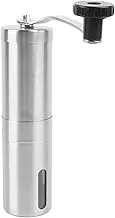 Manual Coffee Grinder Stainless Steel, Portable & Compact, Enjoy Freshly Ground Coffee, Hand Mill for Home Office Outdoor with Coarseness, Easy to Use &, Grinding