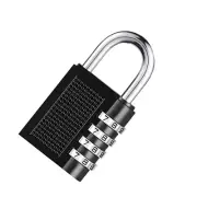 Combination Padlock Password Outdoor 4 Digit Long Shackle For Locker Fence
