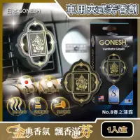 在飛比找momo購物網優惠-【日本GONESH】汽車空調冷氣出風口專用夾式芳香劑(No.