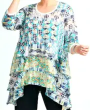 TS TAKING SHAPE plus sz S - M / 18 All For You Top light flowy chic NWT rrp$160!