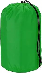 uxcell Stuff Sack, Nylon Waterproof Storage Sacks Portable Drawstring Dry Stuff Bag Gear Organization with Toggle, 4x8Inch Fit for Backpacking Camping Traveling Hiking(Green)