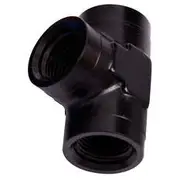 Aeroflow NPT Female Pipe Tee 1", AF917-16BLK