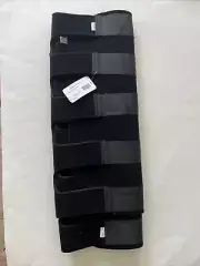NWT NEW Jacks Mfg 6 Pocket Ice Boots, Black, 1285-BK Horse Boot