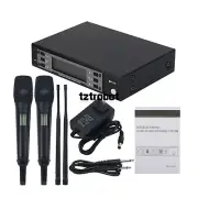 TZT EW135G4 SKM9000 Double Channel Wireless Microphone System Stage UHF Cordless