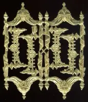 Scrap Diecut German Dresden Gold Foil Paper Alter Sets Victorian Crafts