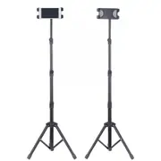 Reinforced Tablet Floor Tripod Stand Height Adjustable IPad Phone Mount Holder