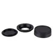 M42 Lens to Nikon AI F mount camera adapter with glass focus to infinity + CAP 2