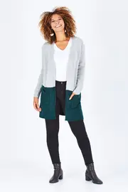Always Mine Spliced Cardigan--SAS-13557KNSS