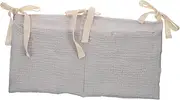 SECFOU Stroller Organizer Bag Hanging Storage Cotton Organizer Decorative Pattern for New Parents