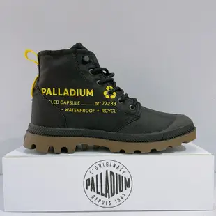 PALLADIUM PAMPA RCYCL WP+ 男女款 黑色 再生科技材質 防水 雨鞋 77233-008