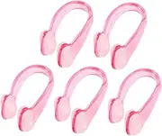 BELLIFFY 5pcs Swimming Nose Clip Nose Clip for Swimming Nose Clips Small Swim Nose Plug Nose Clips Nose Clamps Nose Plugs Swimmers Nose Clip Adult Nose Plug for Swimming