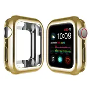 ZUSLAB Apple Watch 9 45mm Case, Protective Soft Slim Cover with Build-in Screen Protector for Series 9 - Gold