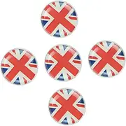 [TINEASUR] Clothes Brooch Pin Country Lapel American Flag Pin National Flag Lapel Chinese Flag Brooch Party Decoration Supplies World Flag Brooch Clothes Dress Brooch Breastpin