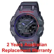 CASIO G-SHOCK GA-B001 BLUETOOTH LINK WATCH PURPLE GREEN GA-B001AH-6A 2Y WARRANTY