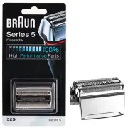 Braun 52S Series 5 Electric Shaver Head Replacement，Foil Cutter Replacement Head