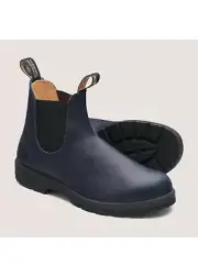 Blundstone 2246 Navy Blue Leather Chelsea Boots Size US 11 AUS 10