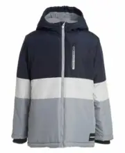 NWT CALVIN KLEIN Boys Colorblock Zip Utility Jacket(Size L(14/16) MSRP$120.00