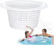 Swimming Pool Skimmer Basket,Swim Pool Strainer Basket | Debris Removal Water Maintenance Tool with Handle for Residential Commercial Leaves Use