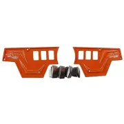 50 Caliber Racing Orange Dash Switch Panel Plate fits Polaris RZR XP1000 RZR4
