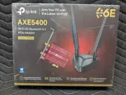 TP-Link WiFi 6E Intel AX210 AXE5400 PCIe WiFi Card for PC Archer TXE75E Sealed