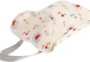 ERINGOGO Portable Diaper Organizer Pouch Multi Functional Diaper Bag with Dual Pockets Lightweight Handheld Storage for Travel and Nursery
