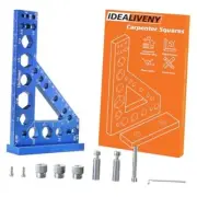 Small Carpenter Square Ruler Multi Angle Measuring Ruler Aluminum Speed Square