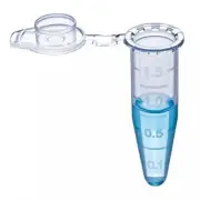 LAB MICRO CENTRIFUGE TUBES 10x1.5ml SAMPLE VIAL CLEAR PLASTIC WITH CAP perfume