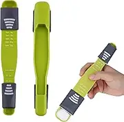 Ezonedeal Adjustable Double-Head Teaspoon Tablespoon Measuring Spoon Plastic Sliding Measuring Spoons Cooking Tools for Measuring Dry and Liquid Ingredients