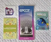 Epcot Flower & Garden Festival 2023, Figment Passholder Exclusive, Dory Stickers
