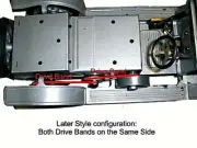 MAMOD STEAM ROADSTER ENGINE DRIVE BANDS