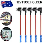 10PC Add A Circuit Fuse Tap Car Mini Micro Blade Fuse Box Holder 12V Low Profile