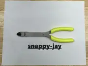 Snap-On Tools USA NEW HI-VIZ Soft Grip Mini Diagonal Cutter Plier 808CFHV