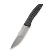 WE Knife Reazio Fixed Blade 921A Knife CPM 20CV Steel Black Twill Carbon Fiber