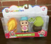 Cocomelon 3 Bath Squirters Sea Turtle Toys Boys Jazwares NEW NWT NIP