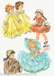 5-Pattern Packs for 16" Saucy Walker and Similar Dolls