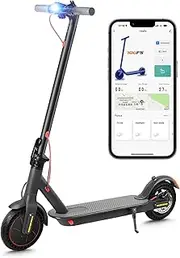 Electric Scooter for Adult - Mankeel 500W Peak Motor, 8.5Inch Solid Tires, 30Km Long Range, APP Control, Max Speed 30Km/h, E-Scooter for Teen and Adults