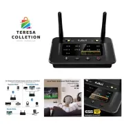 Bluetooth 5.0 Transmitter Receiver for Home Stereo TV, HiFi Wireless Audio Ad...