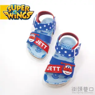 SUPER WINGS 超級飛俠 勃肯鞋 童鞋 涼鞋 休閒鞋 【街頭巷口 Street】KRS83808R 紅色