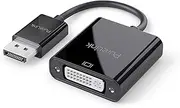 PureLink DisplayPort to DVI Adapter, 1920 x 1200 WUXGA Resolution, 4.95 GB/s Bandwidth, Gold-Plated Contacts, 0.15 m, Black