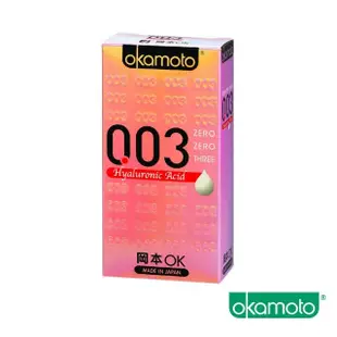 【Okamoto岡本】003極薄系列保險套超值組6入*4盒(白金+極薄貼身+極薄蘆薈+極薄水潤/共24入)