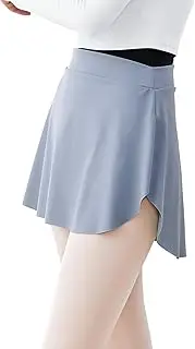 [Daydance] Girls Women Pull On Ballet Skirt Elastic Mini Skirt for Dancing