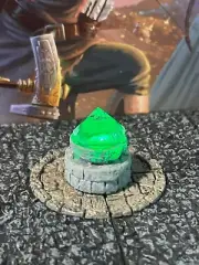 Light Up Lit Magic Gemstone Dungeons & Dragons D&D printed painted terrain TTRPG