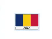 Patch Badge Printed Flag Td Chad